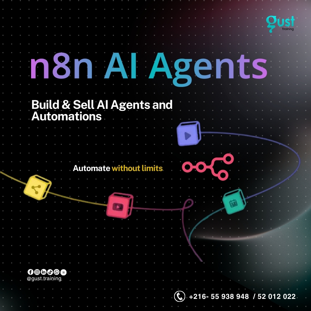 Gust Training Facebook ad: Workflow Automation Mastery avec n8n