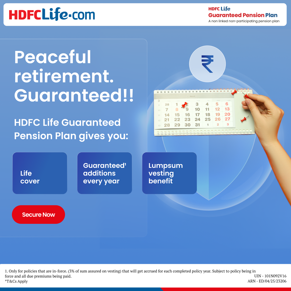 HDFC Life Facebook ad