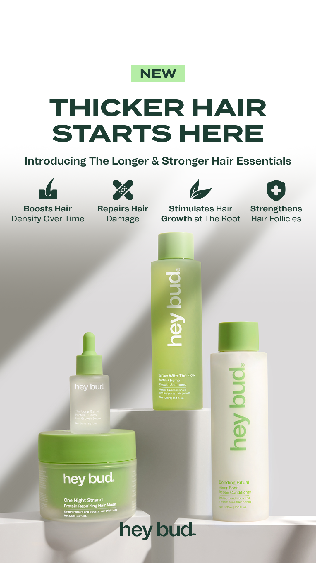 Hey Bud Skincare Facebook ad