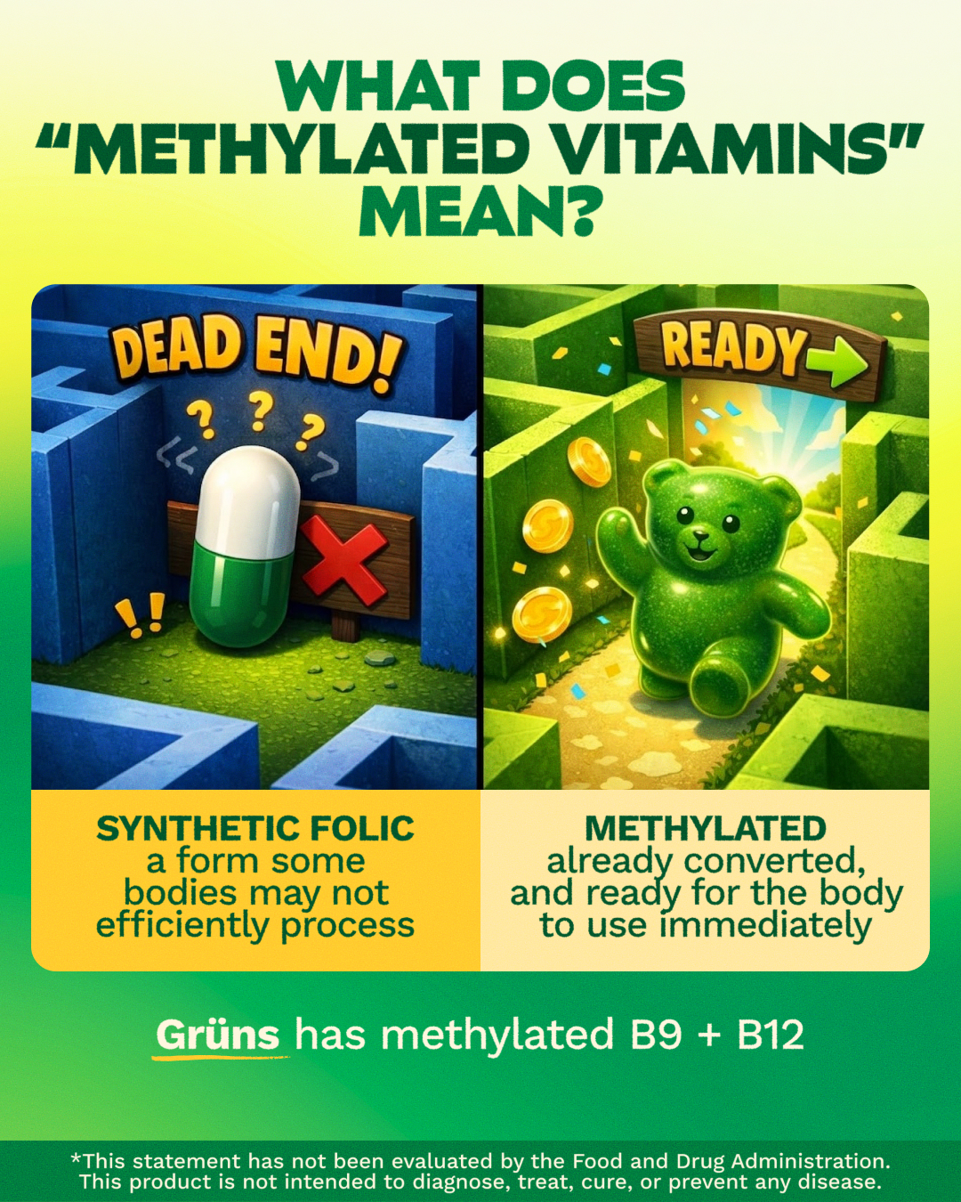 Grüns Facebook ad