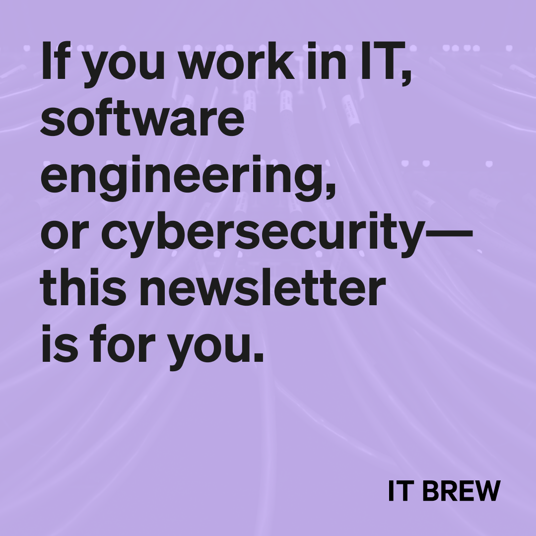 IT Brew Facebook ad