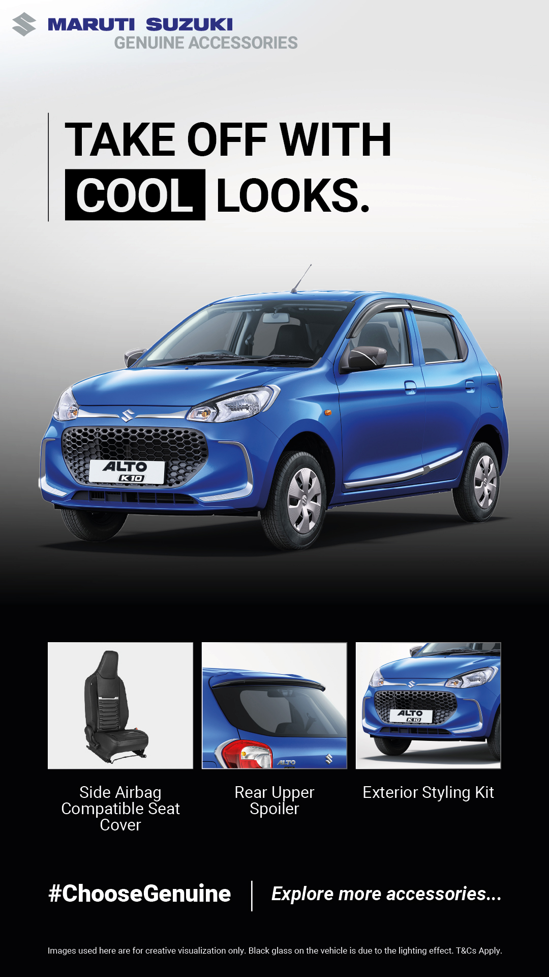 Maruti Suzuki Genuine Parts and Accessories Facebook ad