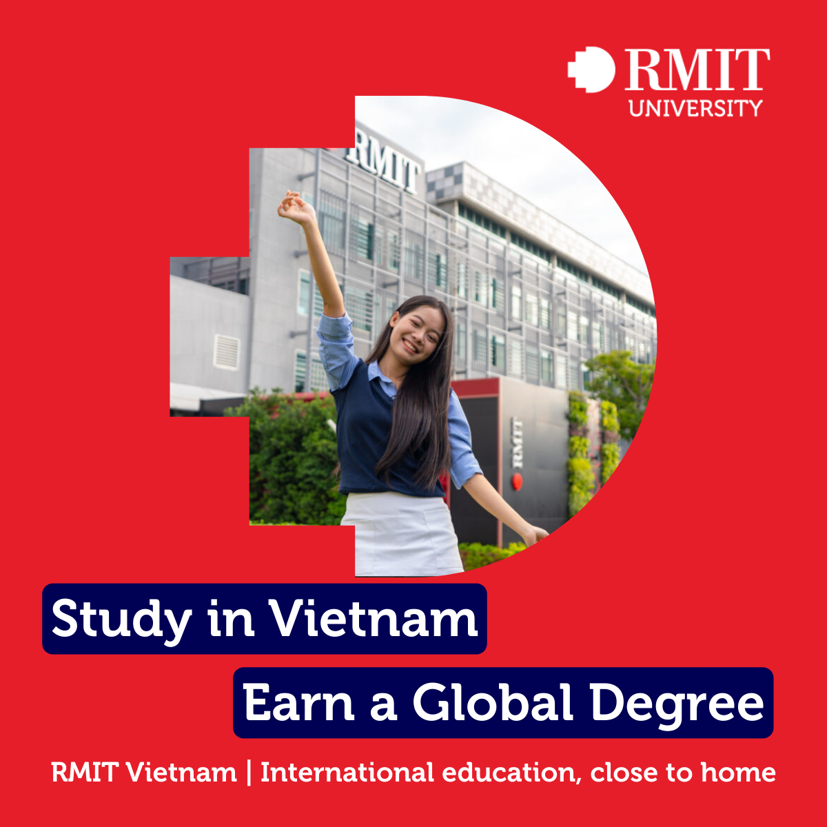 RMIT University Vietnam Facebook ad