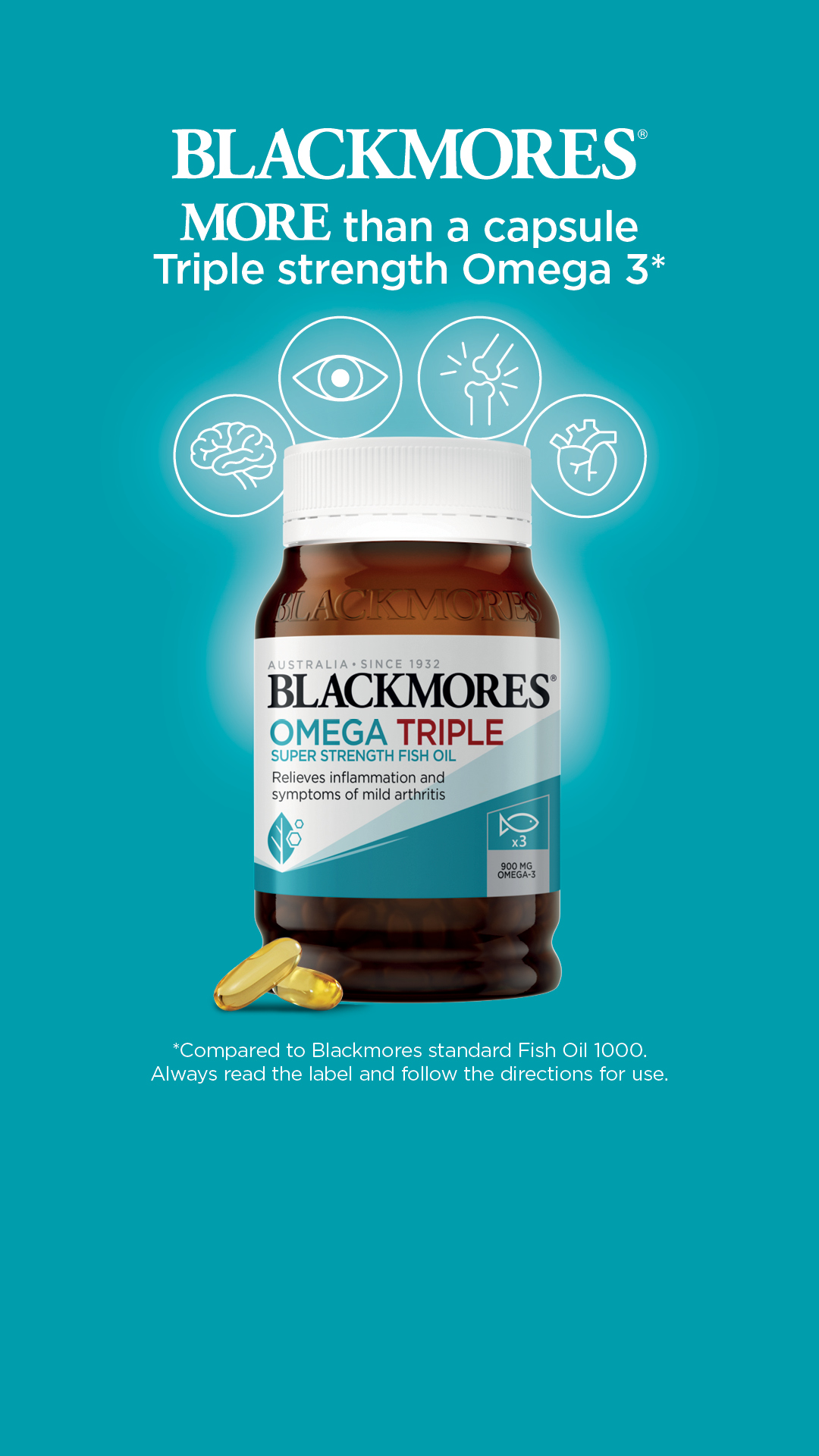 Blackmores Facebook ad