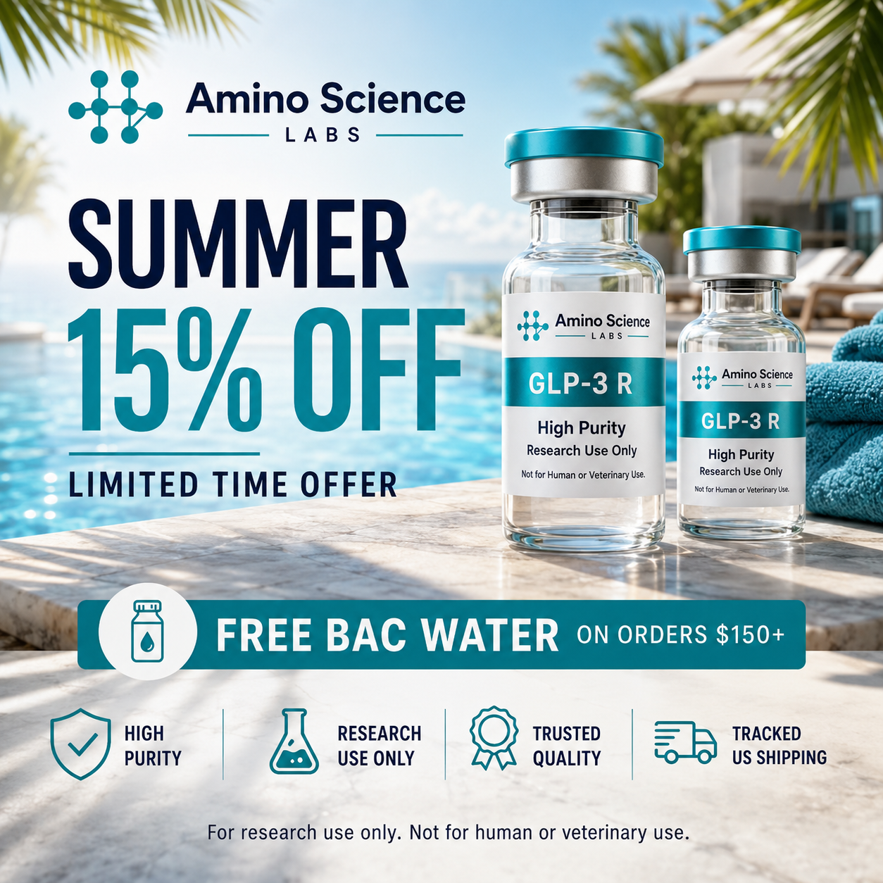 Amino Science Labs Facebook ad