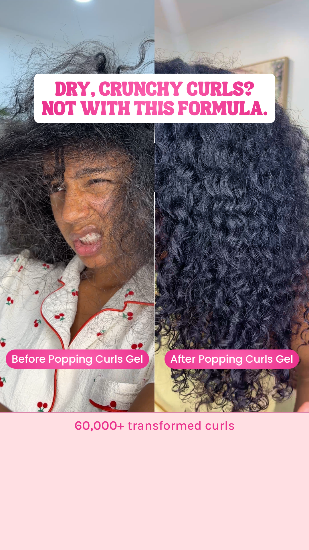 Curly Secret Facebook ad
