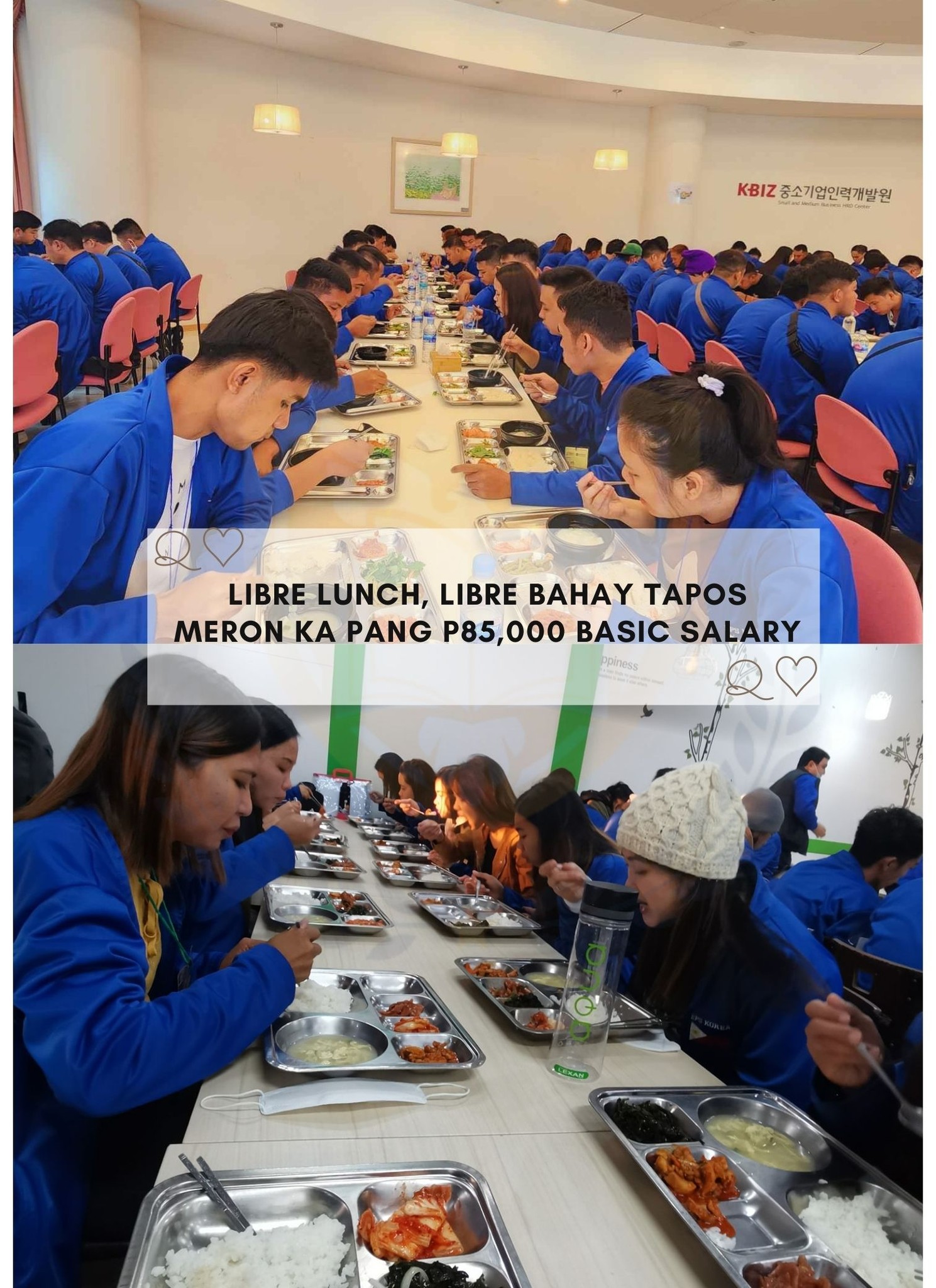 Korean Job Fair for filipino who want to work abroad Facebook ad: Halika na dito sa SOUTH KOREA!