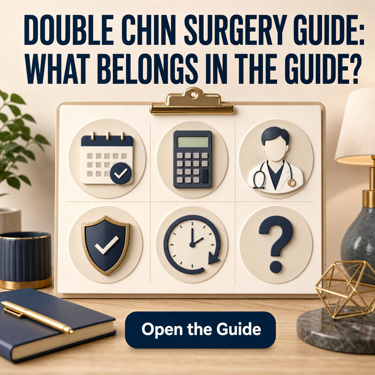 Simply Inspired Facebook ad: Is Double-Chin Surgery Worth the Recovery Tradeoffs?