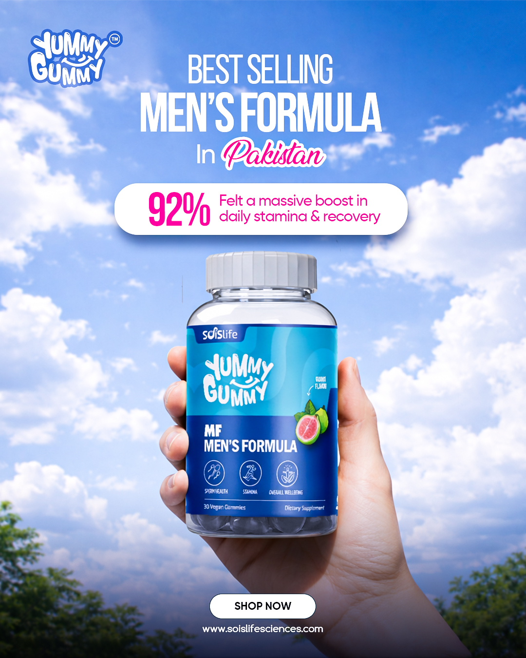 YummyGummy Facebook ad
