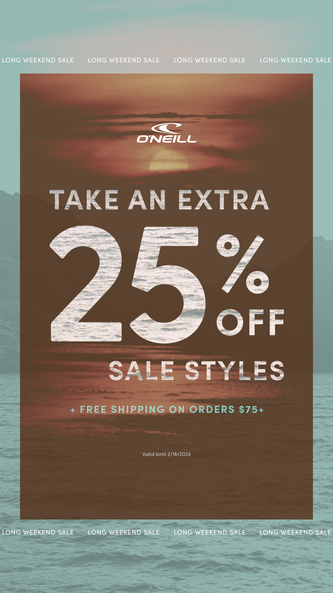 O'Neill Facebook ad from Mar 5, 2026