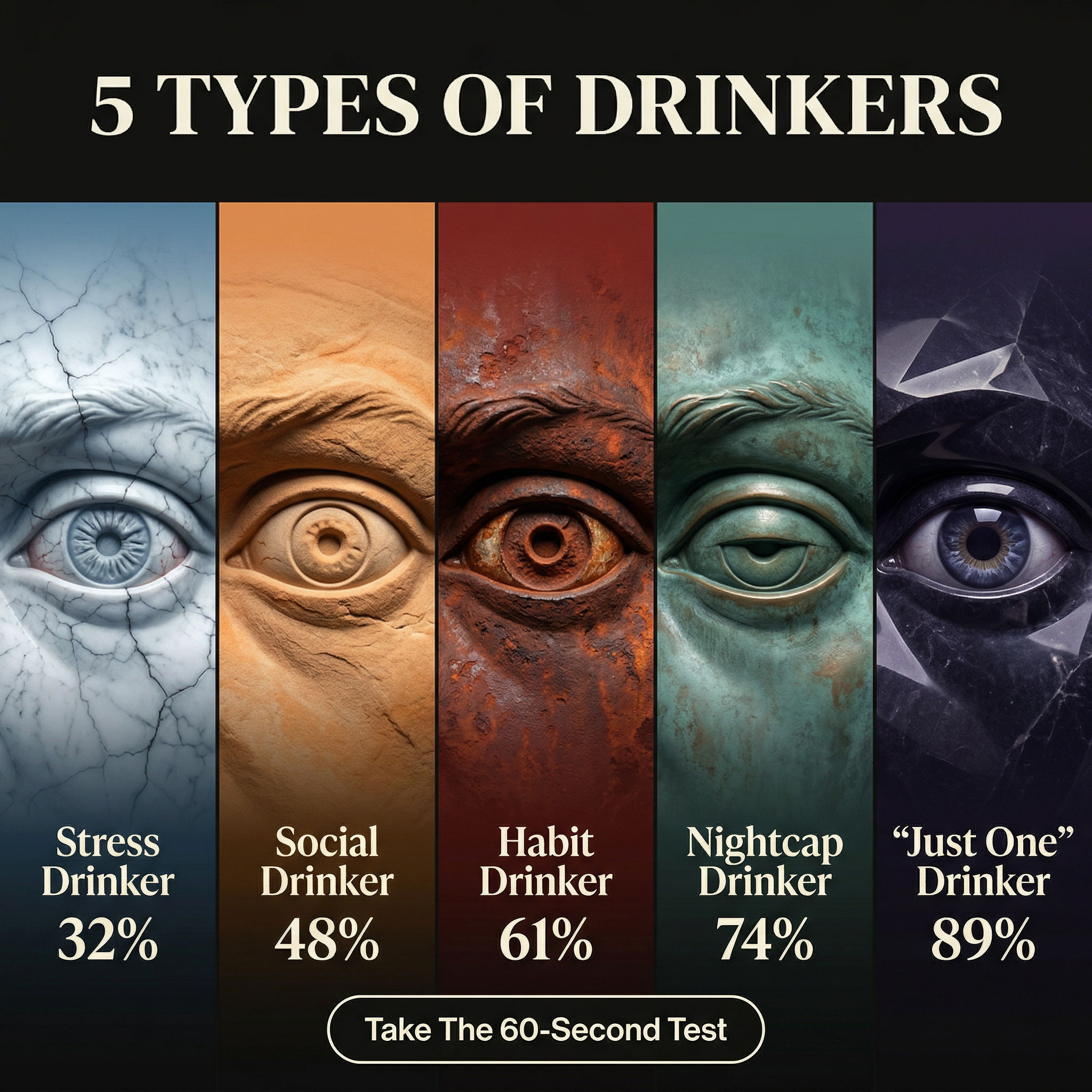 Hypnosis to Stop Drinking Facebook ad