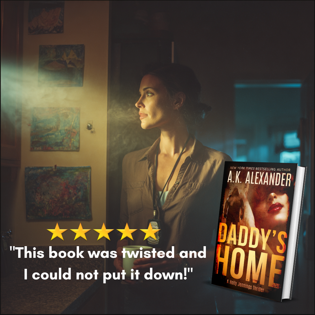 Michele Scott (A.K. Alexander) Facebook ad: A Gripping Serial Killer Thriller For Fans Of Lisa Gardner…