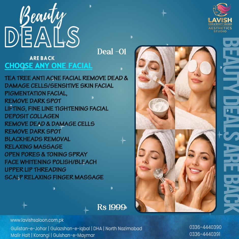 Lavish Hair & Beauty Salon Facebook ad