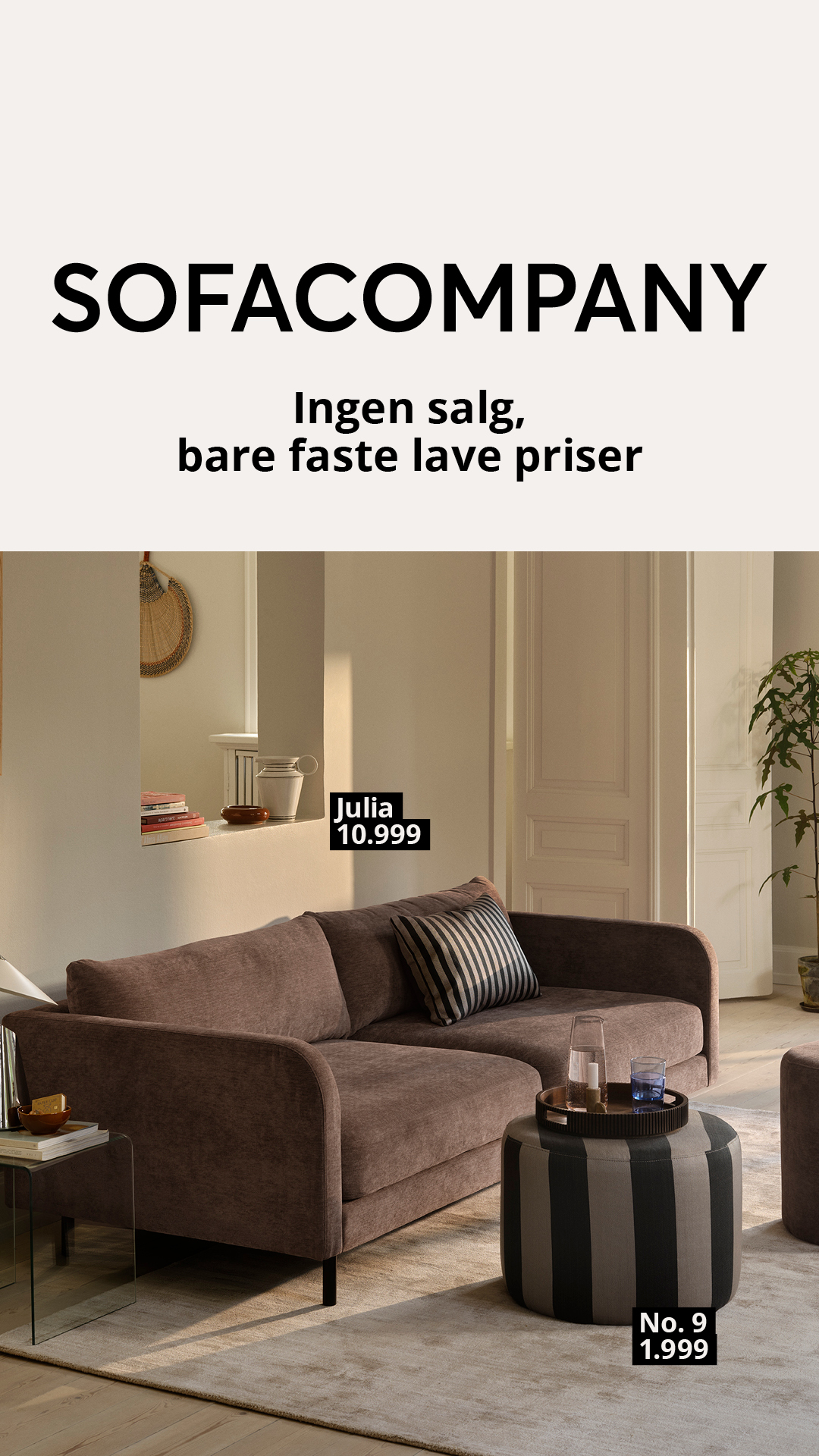 Sofacompany Facebook ad
