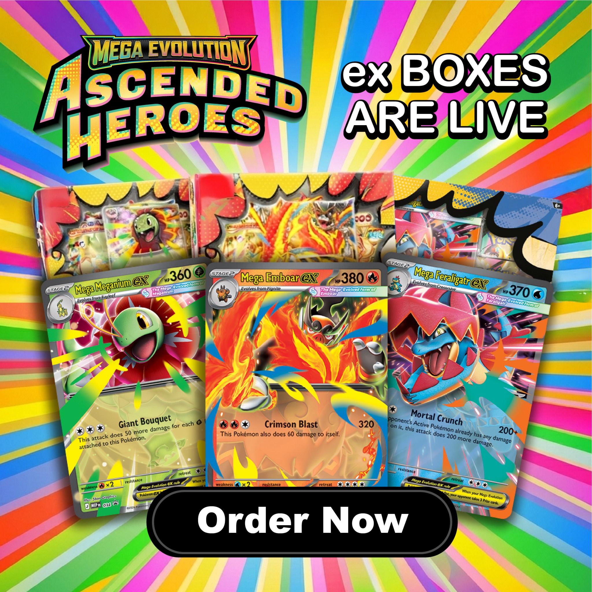 Trading Card Market Facebook ad
