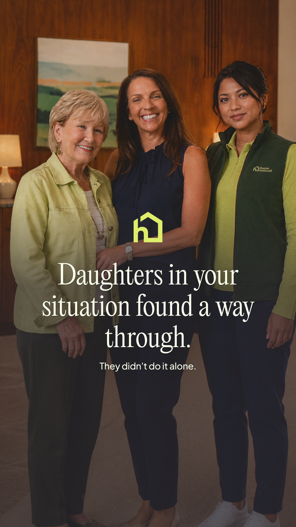 Home Instead Facebook ad: In-home Senior Care