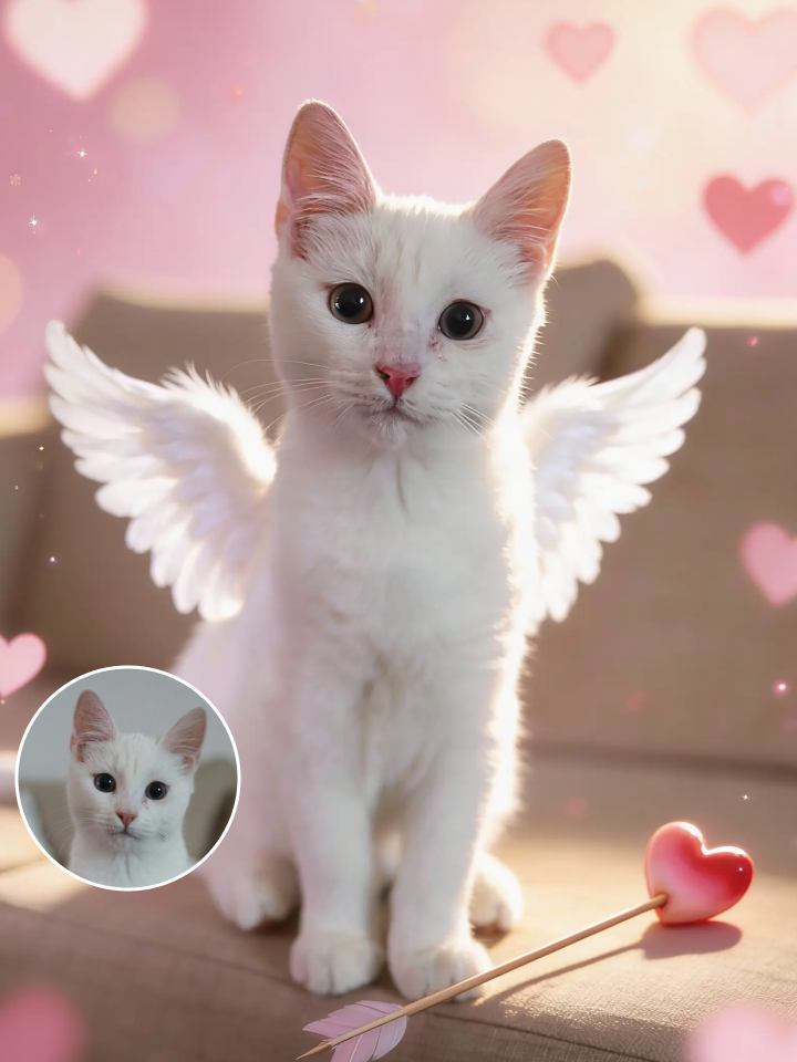 Best Creator Facebook ad: Make Your Pet Famous This V-Day