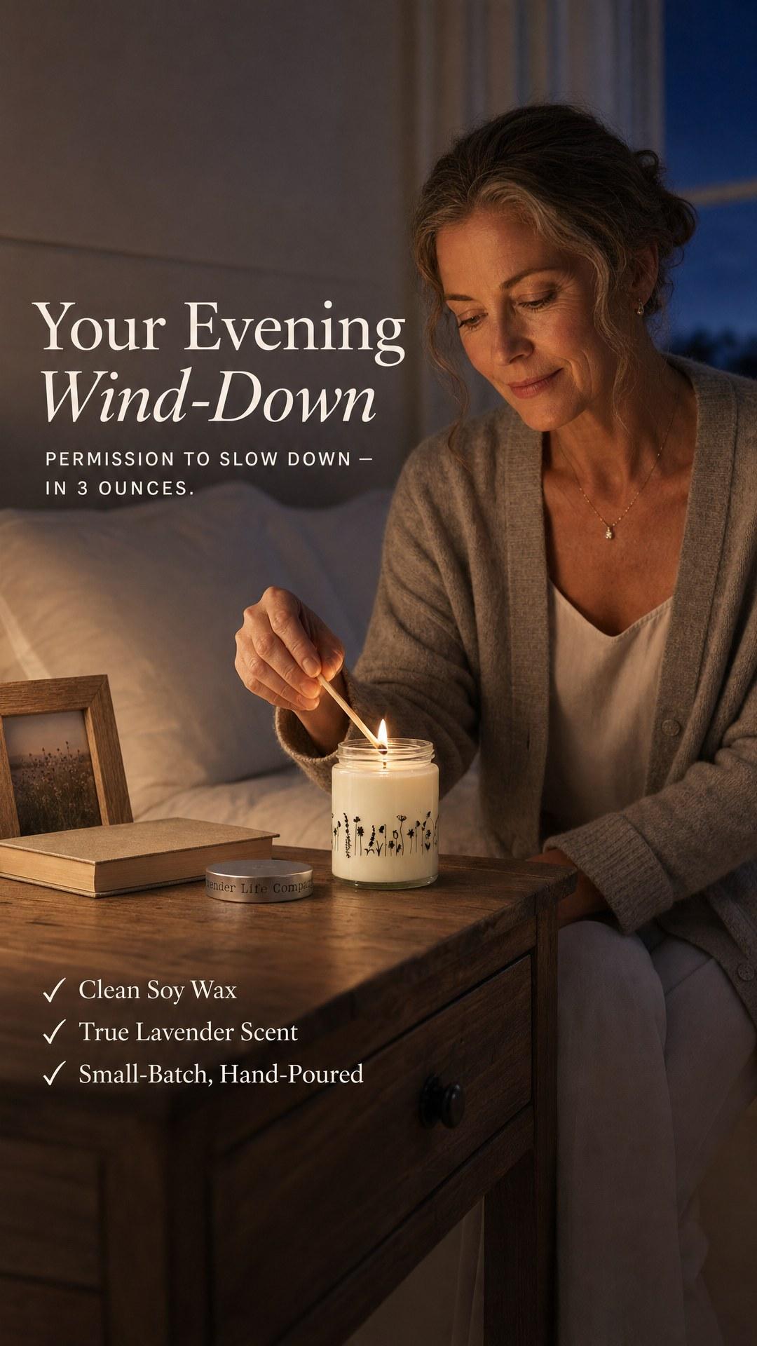 Lavender Life Company Facebook ad