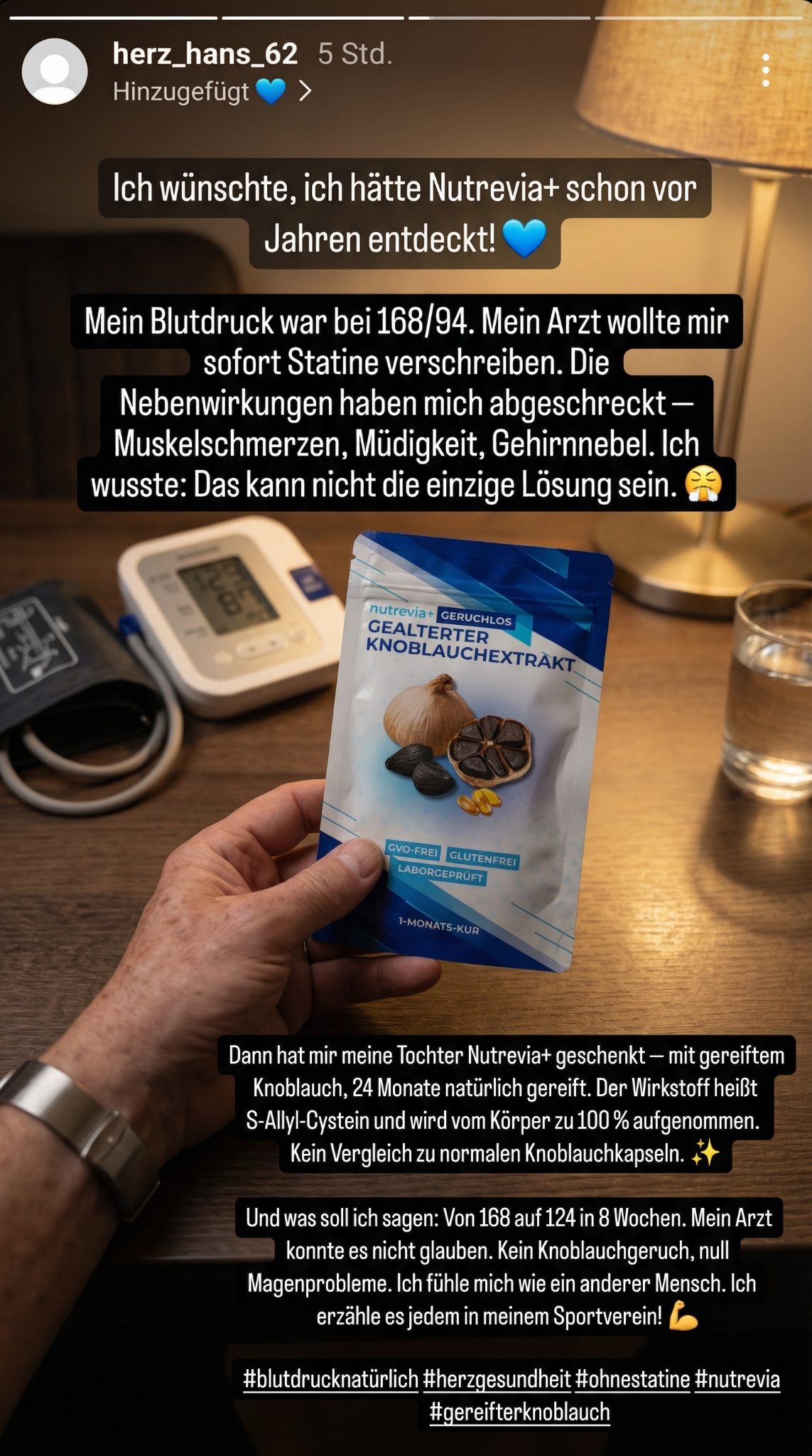 Nutrevia Facebook ad