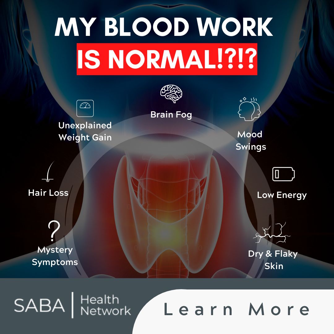 SABA Health Network Facebook ad: Hormones - Functional Medicine - #1 Local