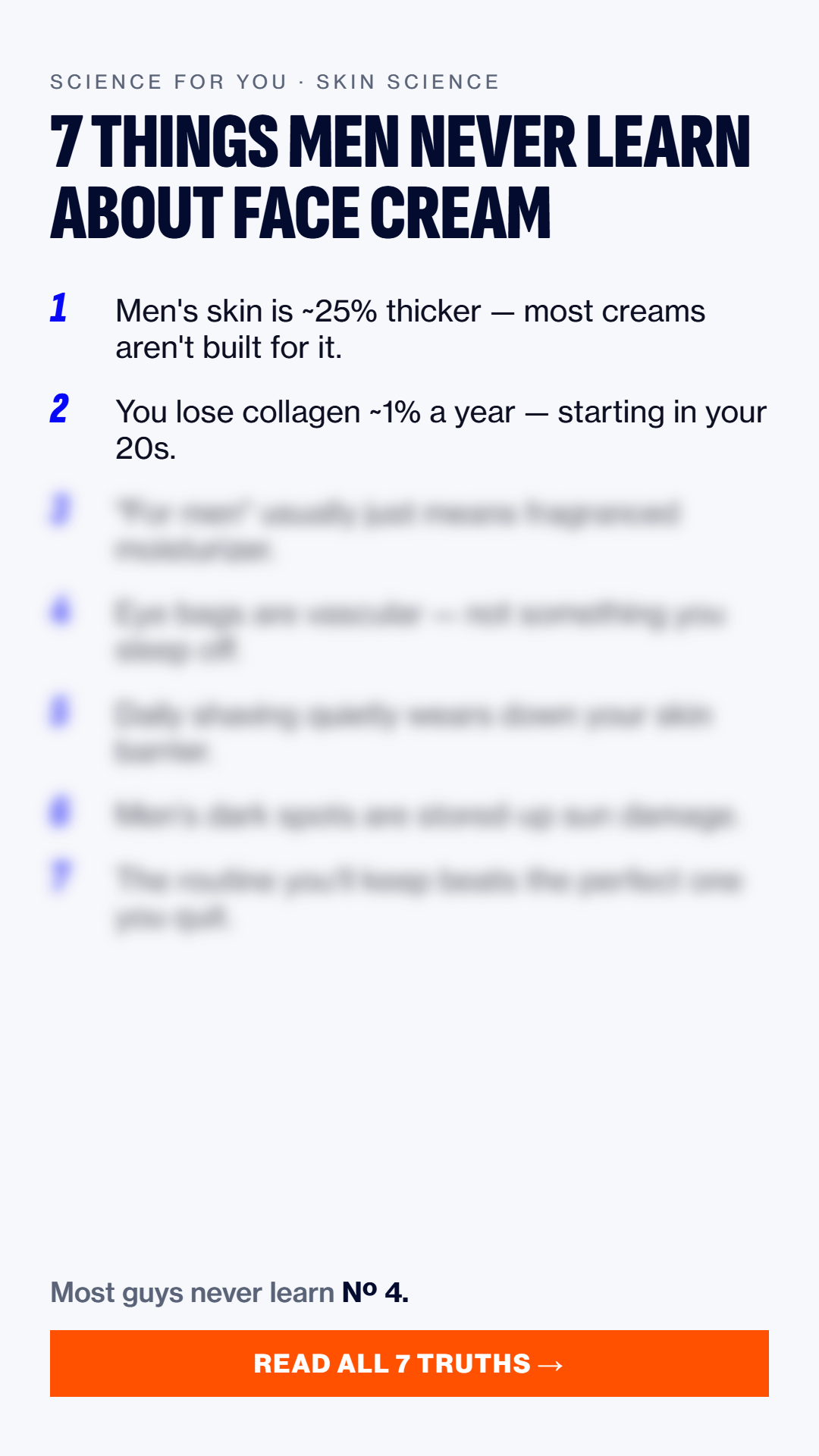 Science For You Facebook ad from Jul 28, 2026