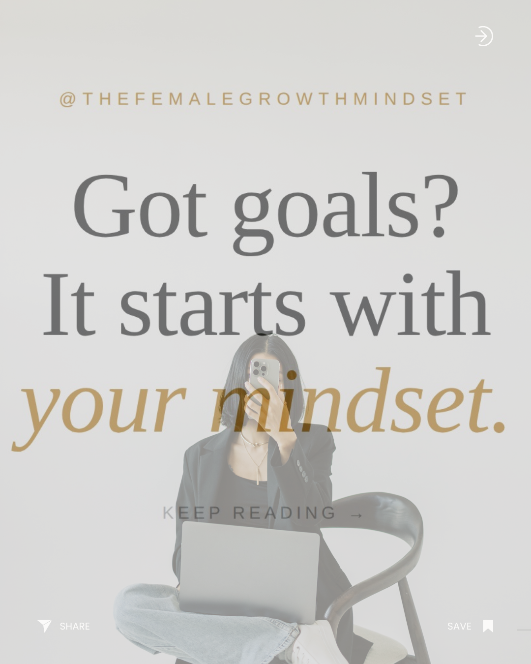 The Female Growth Mindset Facebook ad: Does this sound familiar?