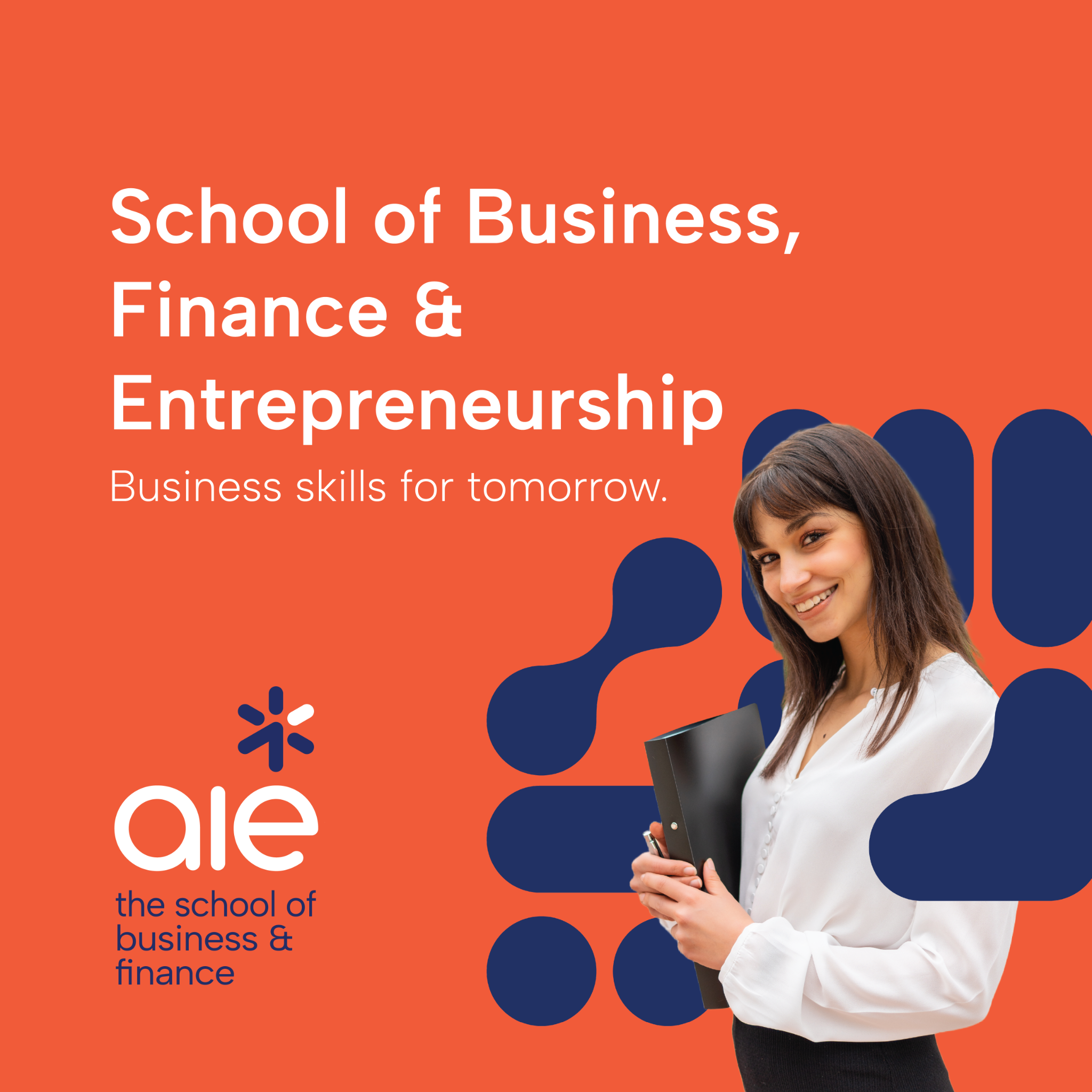 AIE, The School of Business & Finance Facebook ad: Mid-Year Applications for 2026 are now open!