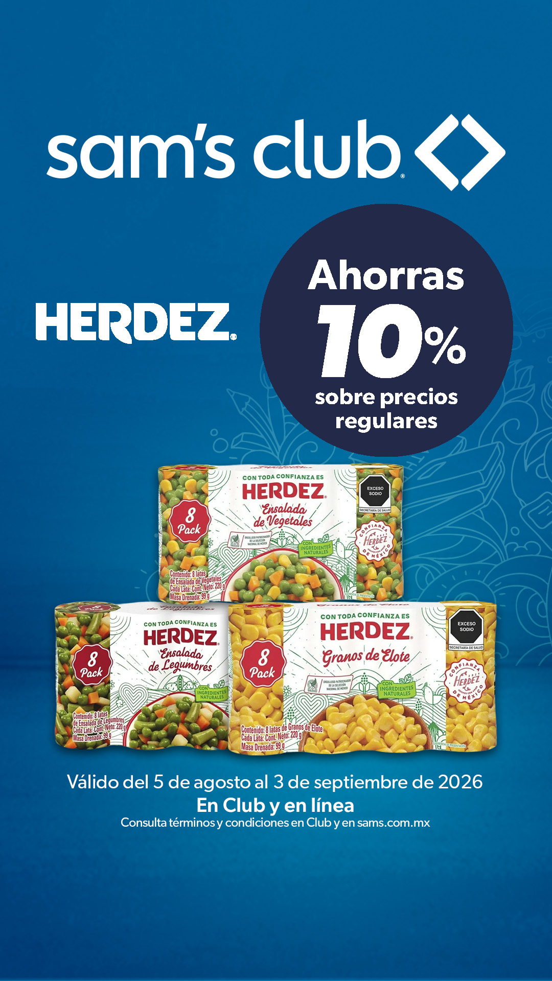 Sam's Club México Facebook ad