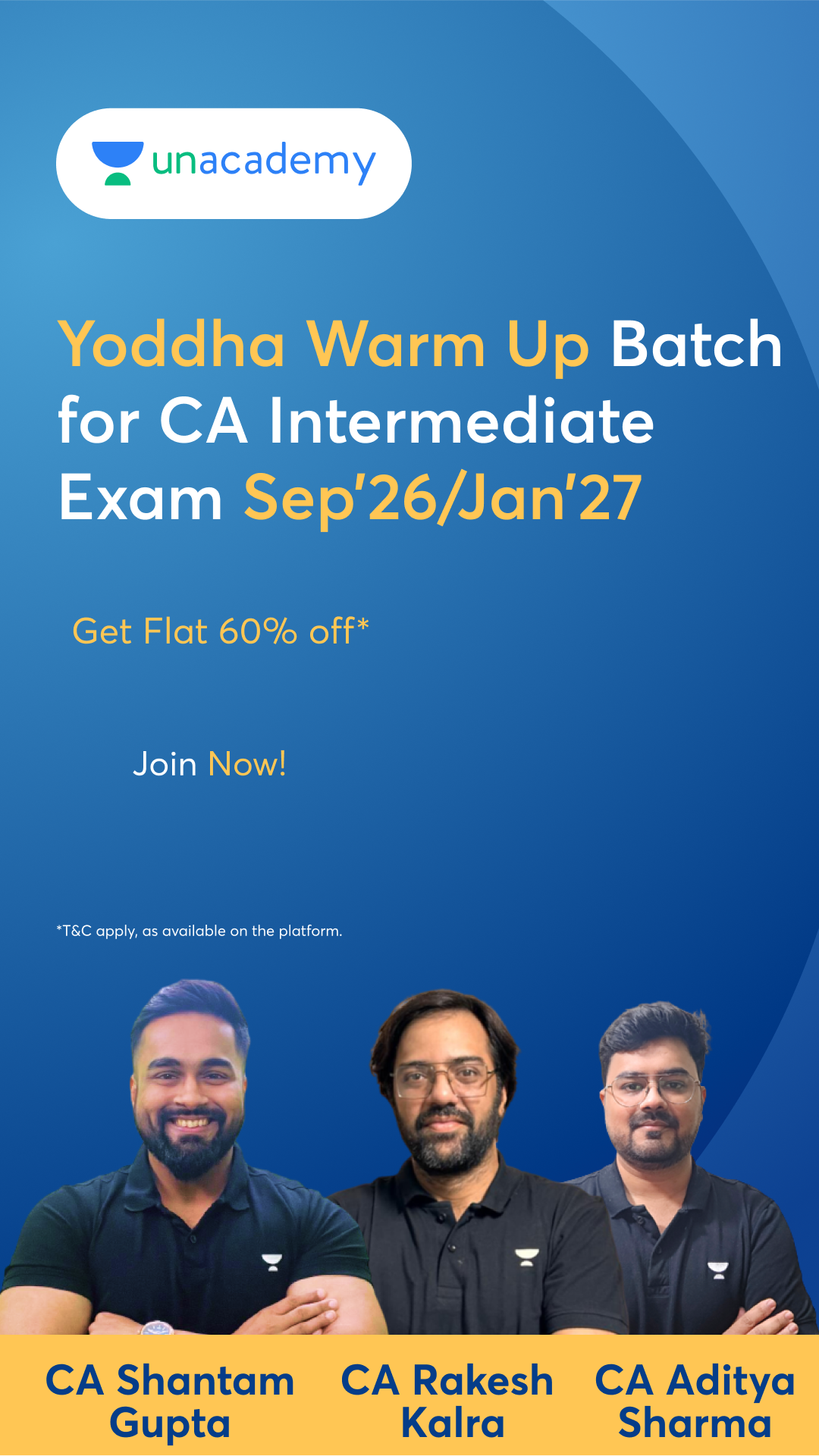 Unacademy Facebook ad
