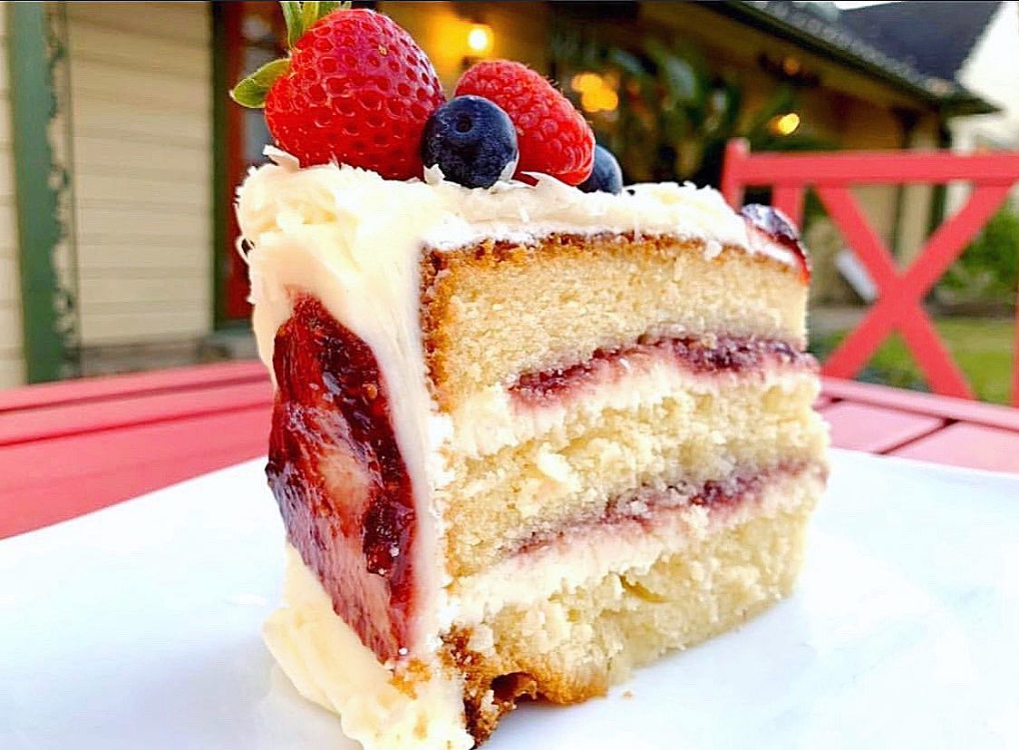 Rustika Cafe and Bakery Facebook ad: All of the products are made with the…