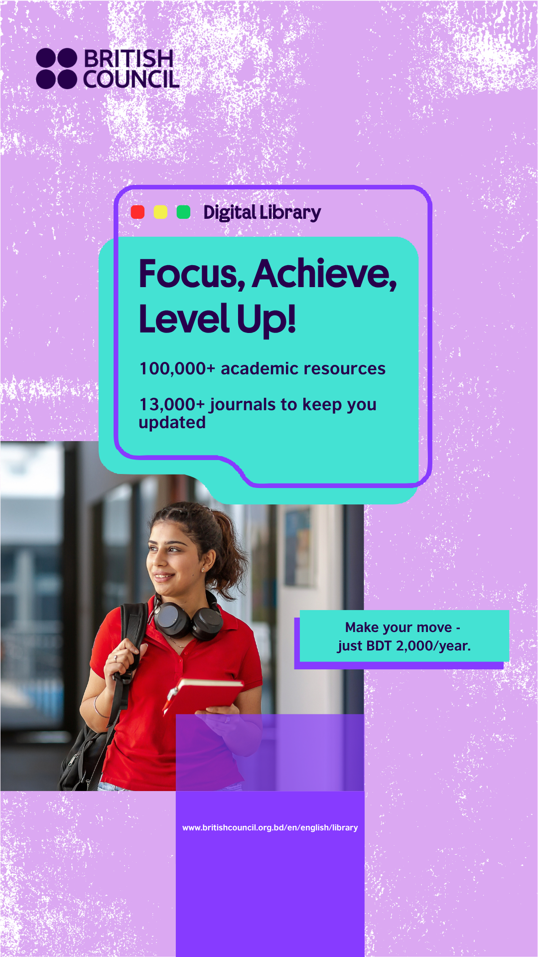 British Council Bangladesh Facebook ad