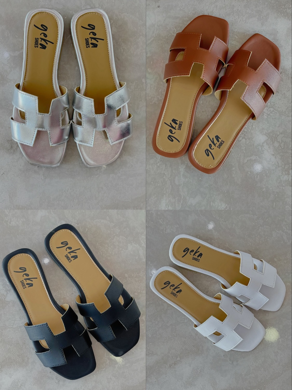 Geka Shoes / Zapatería Zapatos de Mujer Botas Alpargatas Flats Facebook ad: Con éstos calores, unas sandalias SIEMPRE son necesarias…
