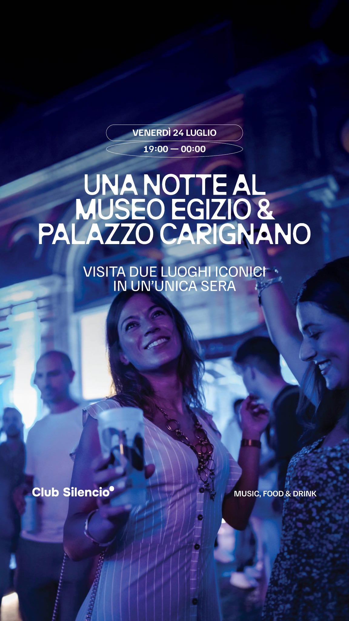 Club Silencio Facebook ad: Venerdì 24 luglio Club Silencio un evento, due…