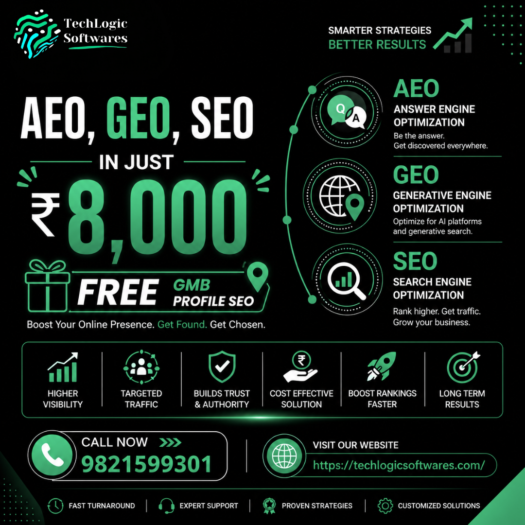 TechLogic Softwares Facebook ad