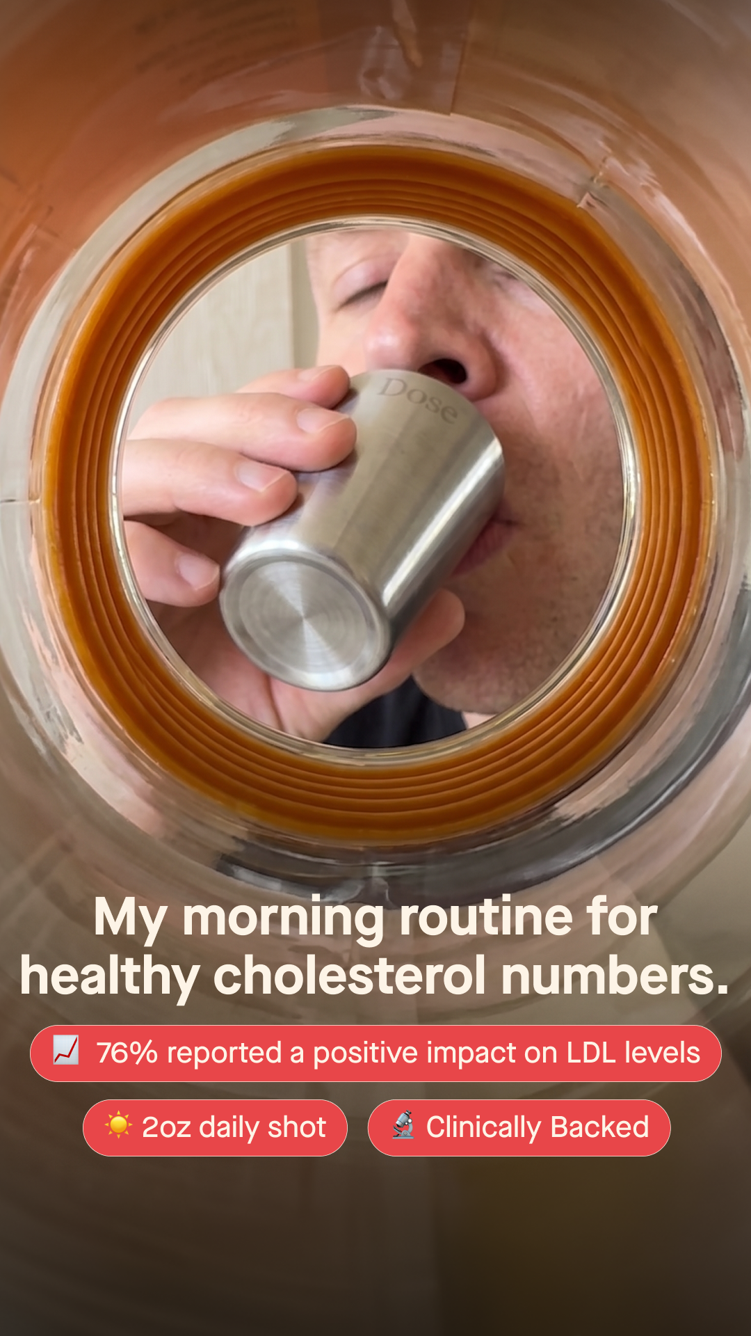 Dose for Cholesterol Facebook ad