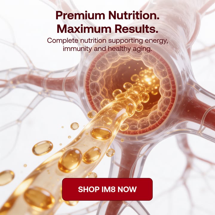 IM8 Global Facebook ad: Longevity Starts at the Cellular Level