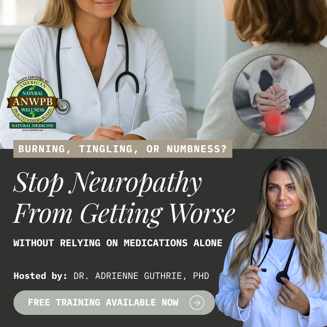 Rooted Functional Medicine Facebook ad: Neuropathy Sufferers: Improve Symptoms Without Medications…