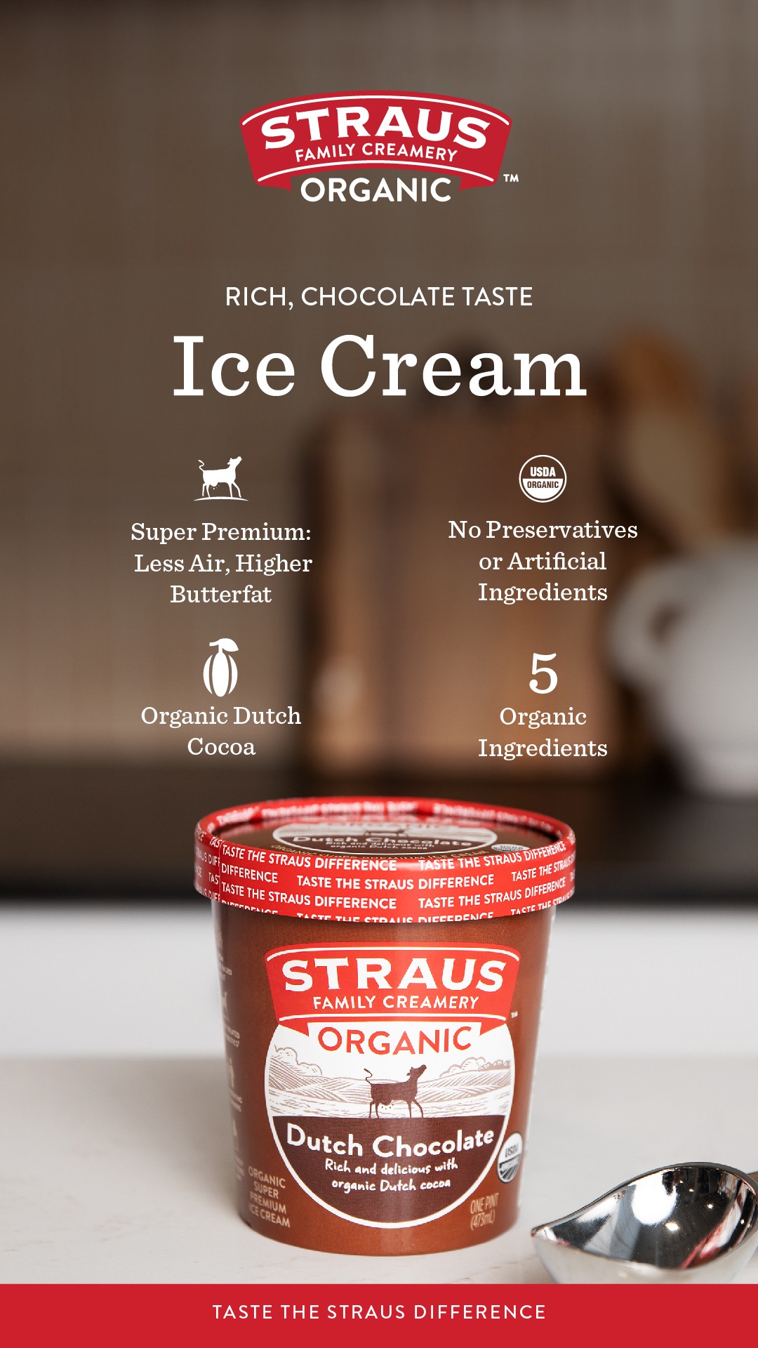 Straus Family Creamery Facebook ad from Feb 19, 2026