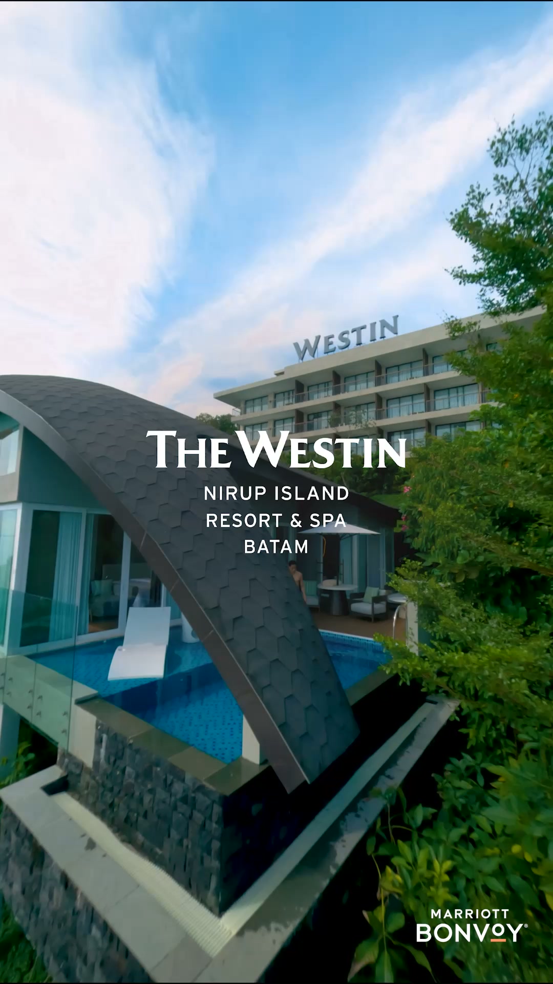 The Westin Nirup Island Resort & Spa Facebook ad: Your Private Island Escape