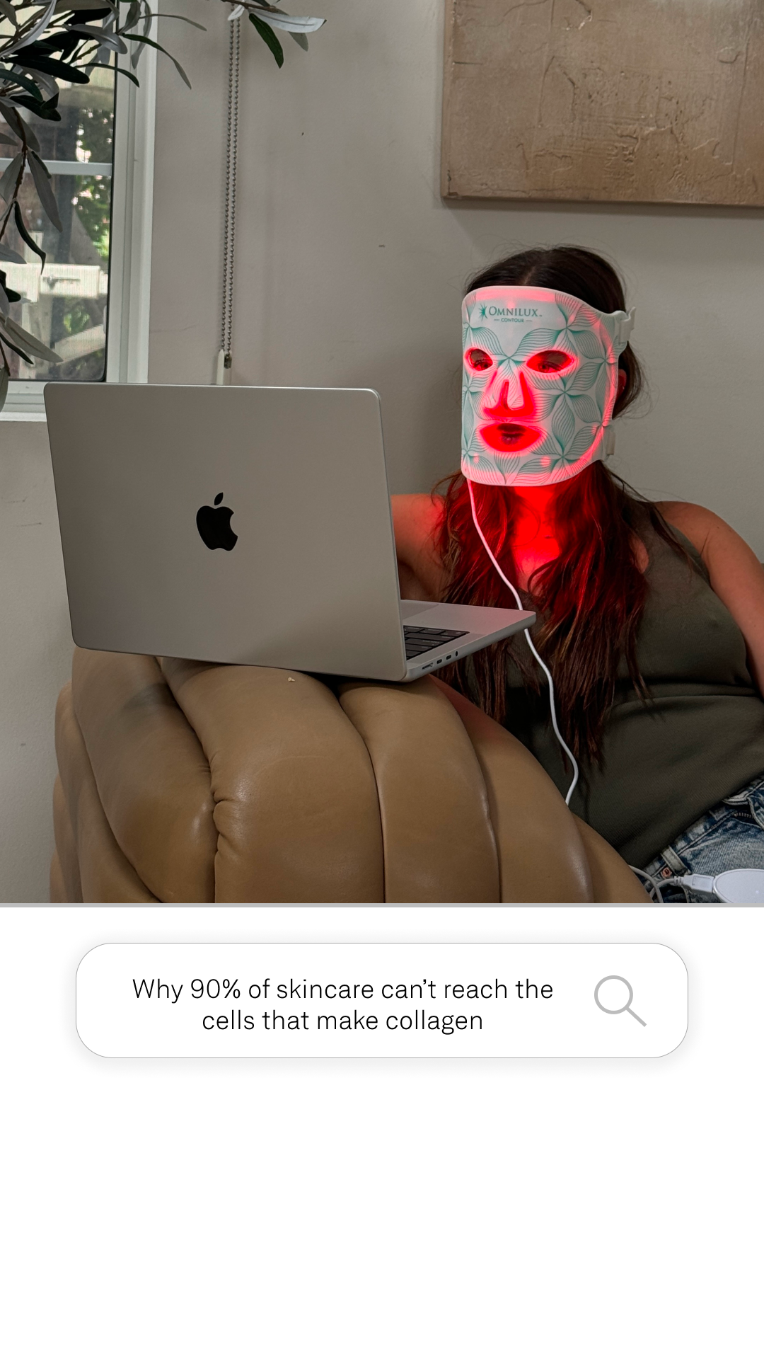 Omnilux Facebook ad