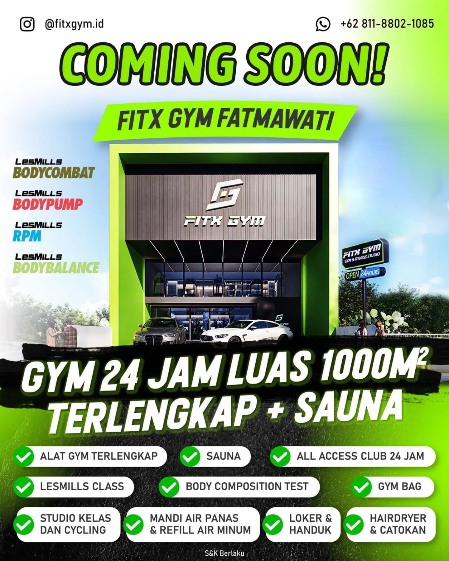 FITX GYM  Facebook ad
