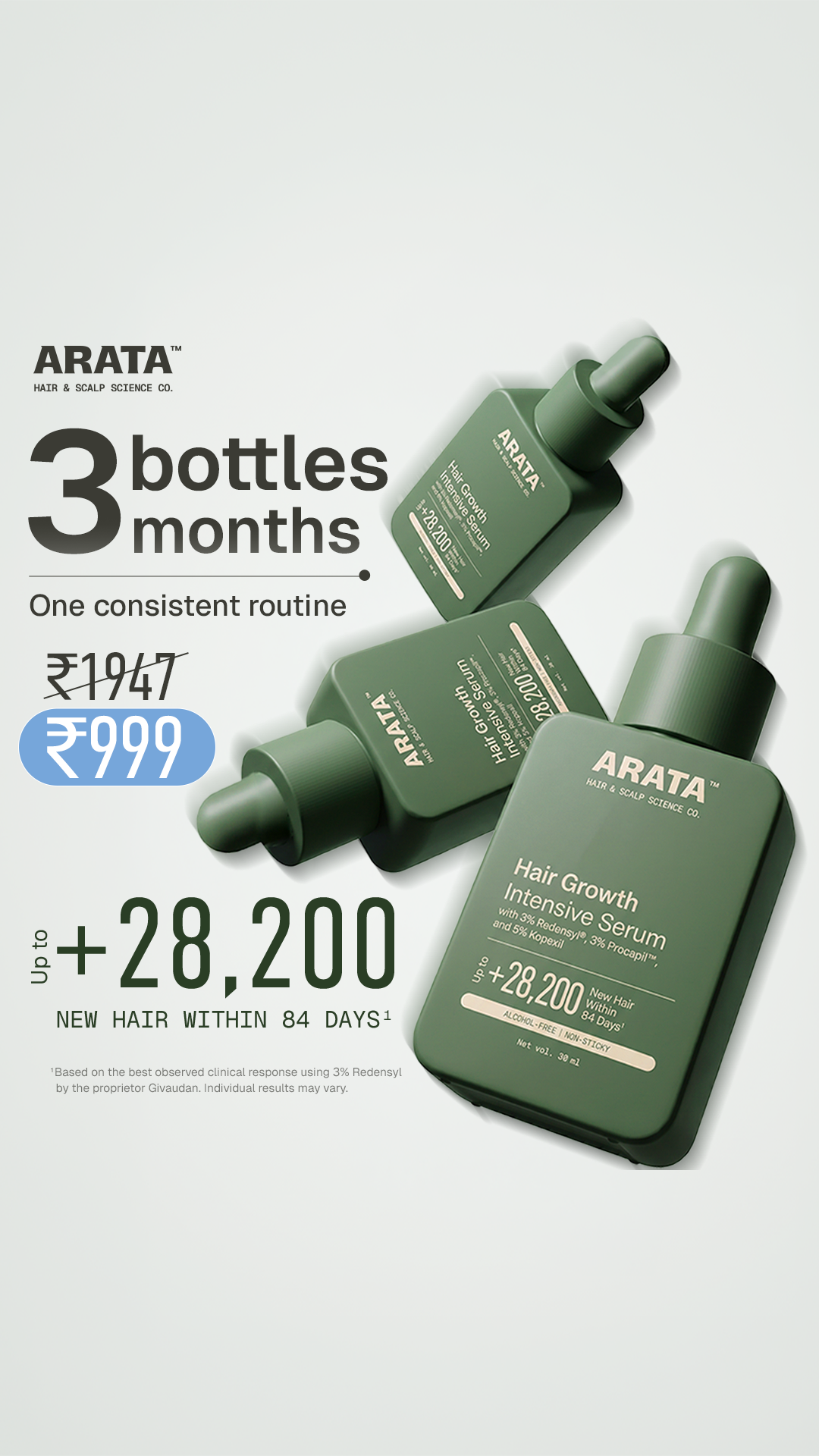  Arata Hair Care Facebook ad