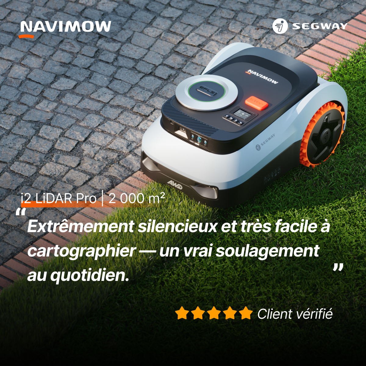Segway Navimow FR Facebook ad