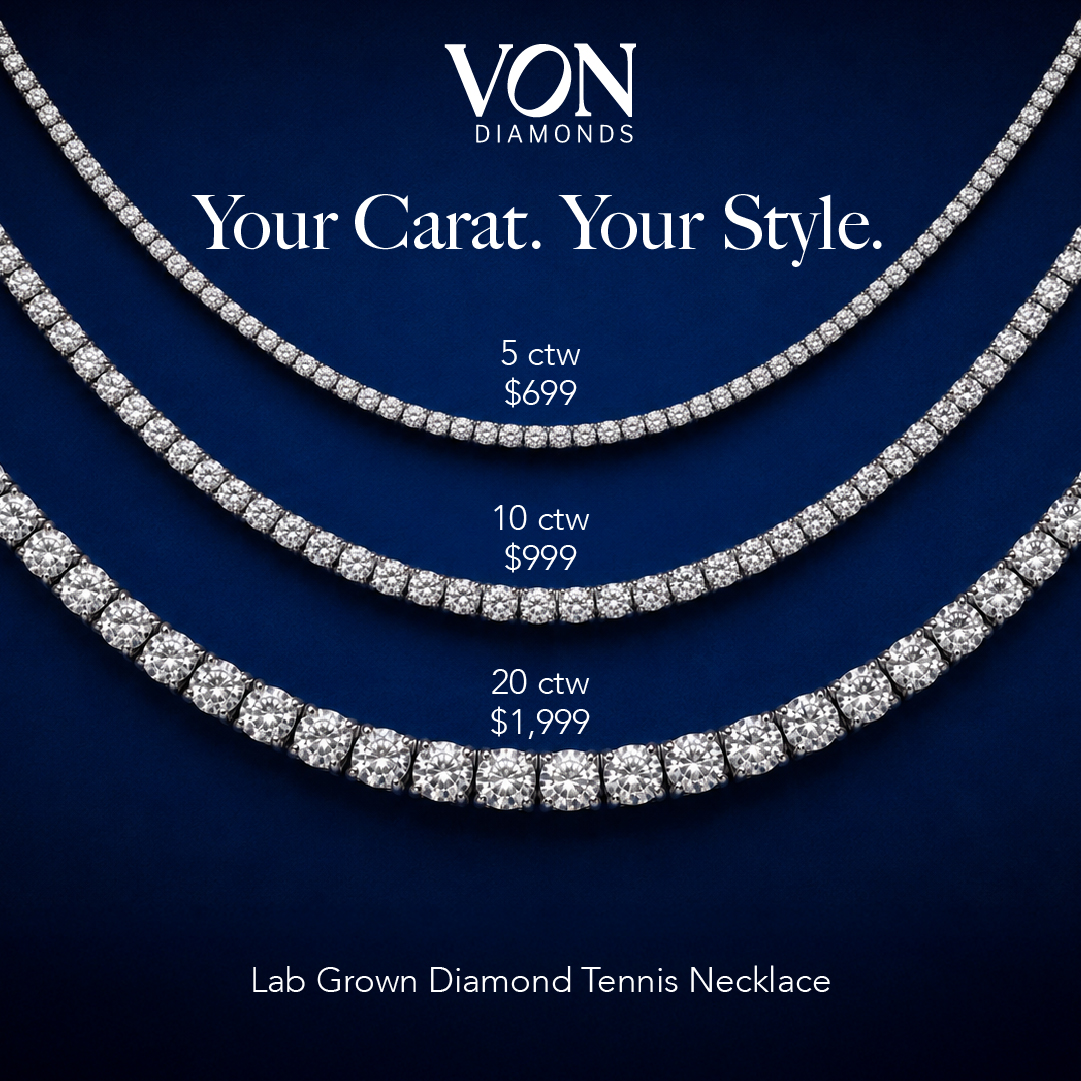 Von Diamonds Facebook ad: Real Diamonds. $399.