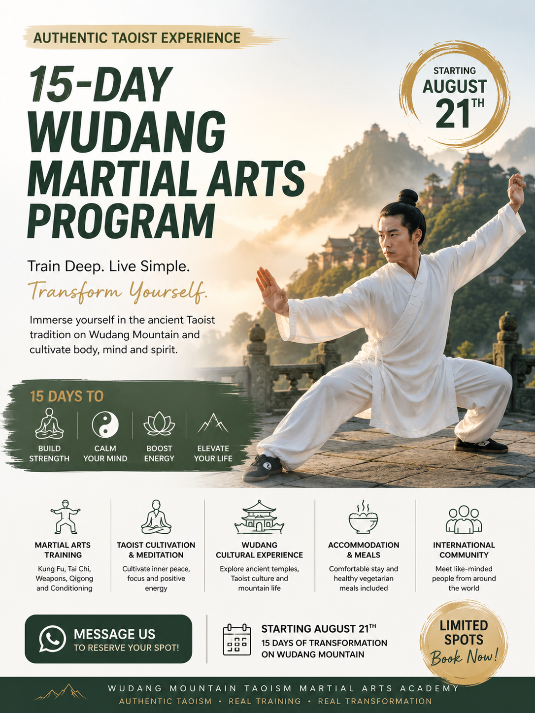 Discover China Through Tai Chi Facebook ad