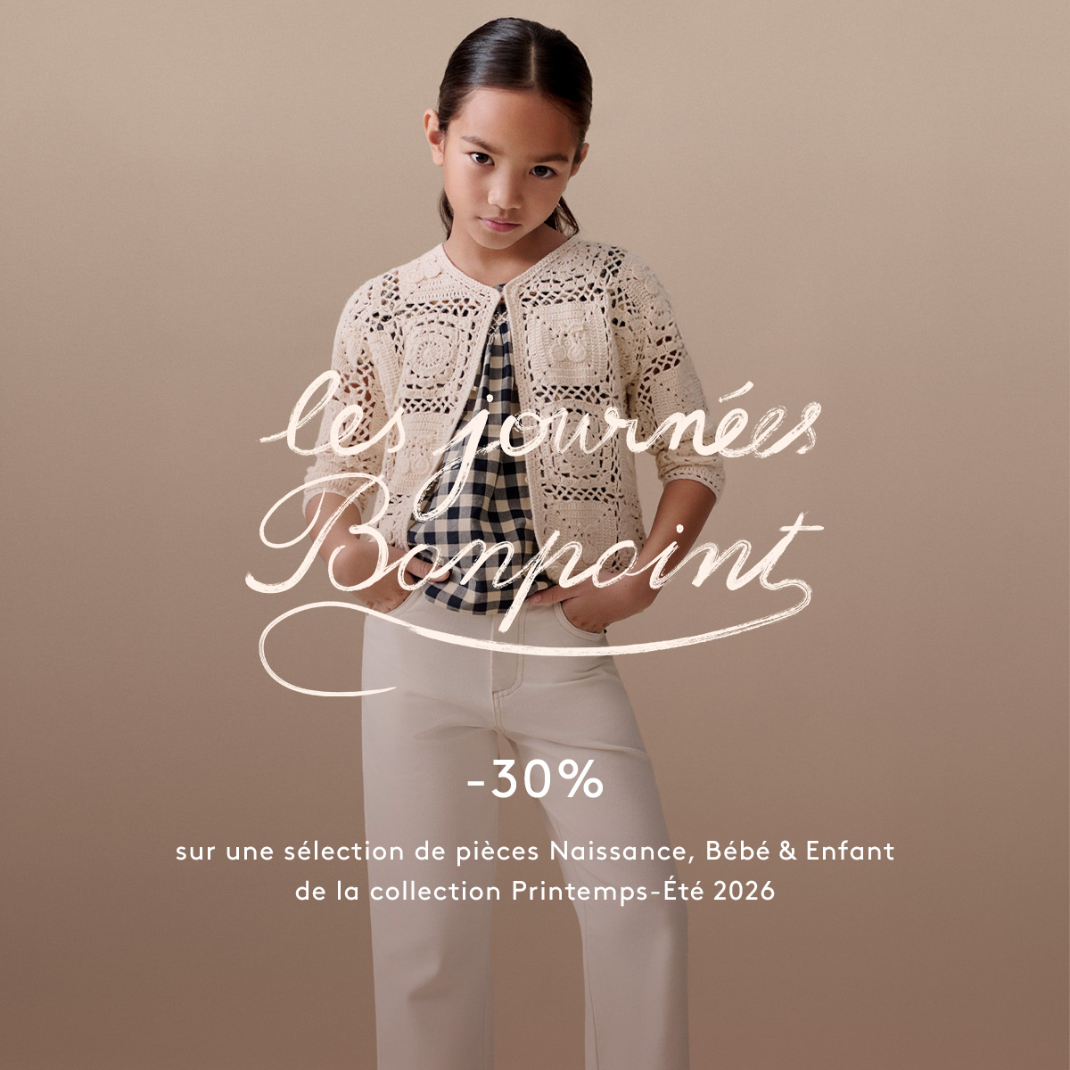 Bonpoint Facebook ad