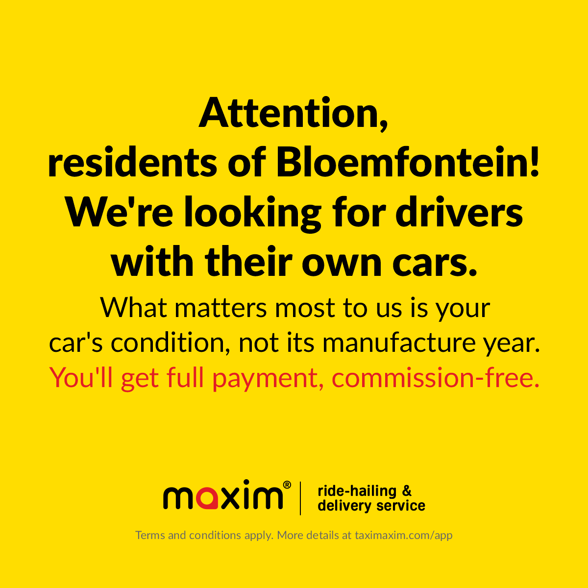 Maxim South Africa Facebook ad