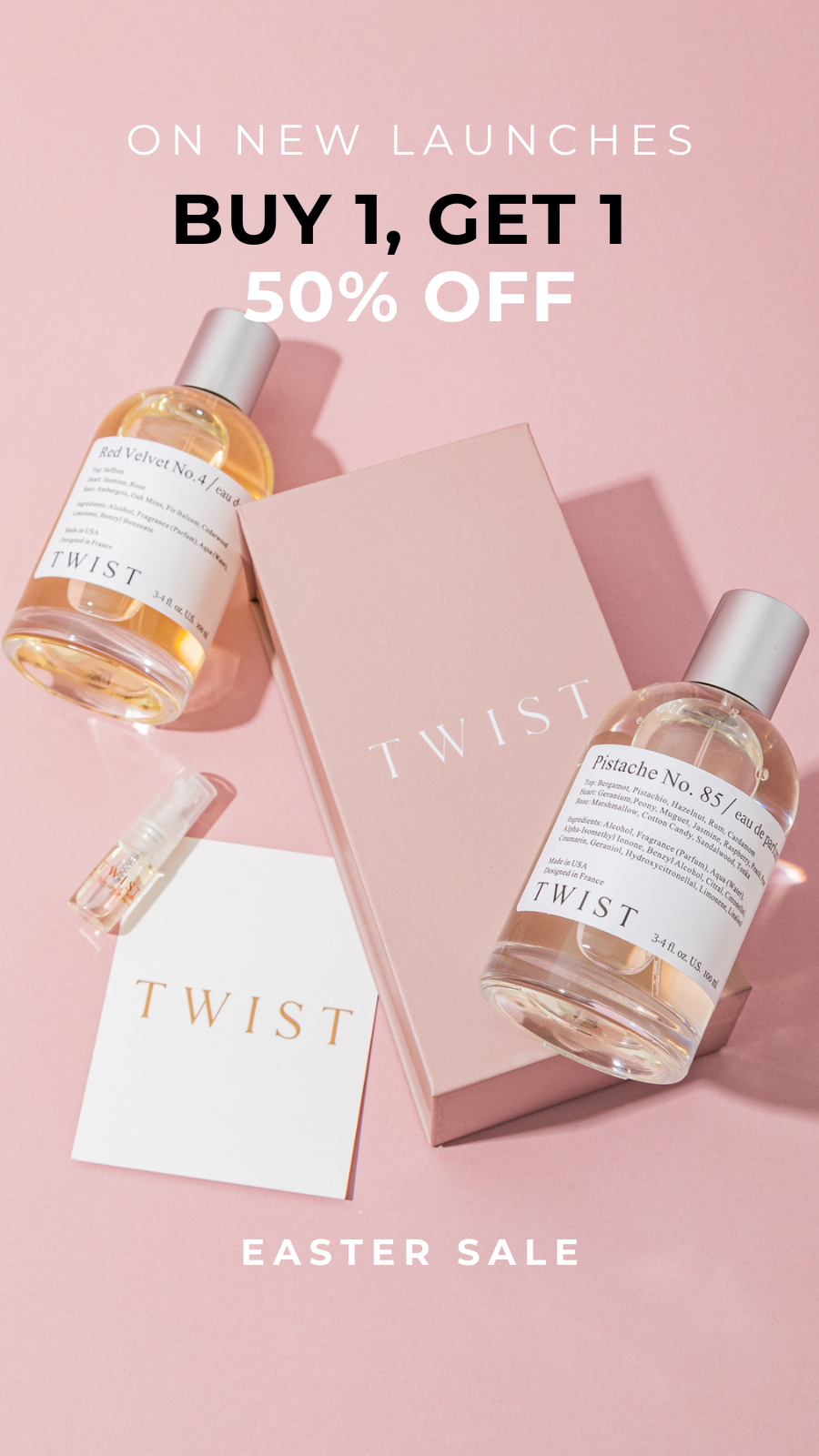 Twist Perfumes Facebook ad
