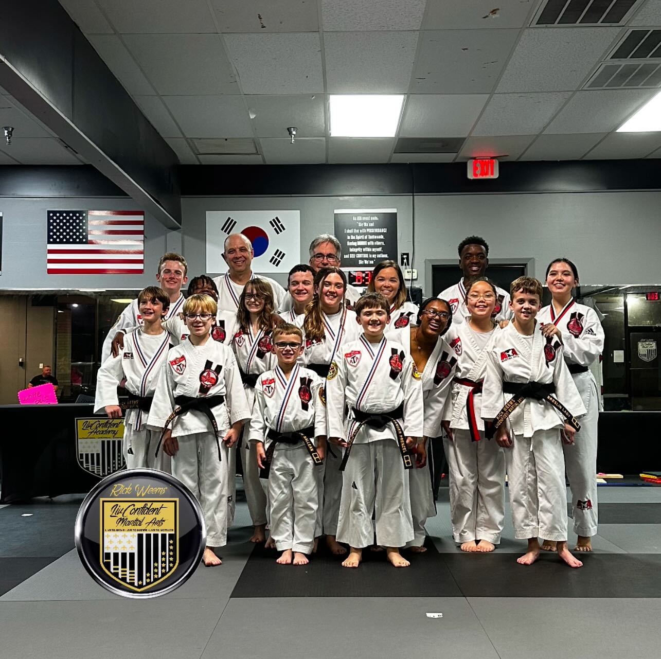 Rick Weems' LivConfident Martial Arts Facebook ad