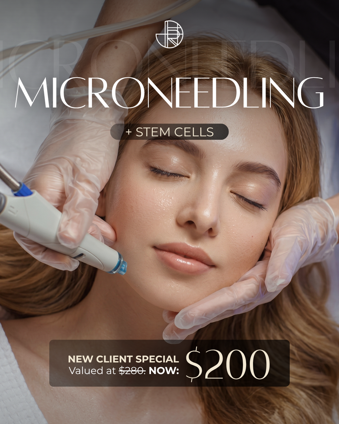 Redefine Studios Las Vegas Facebook ad: Tighten and Smooth Your Face